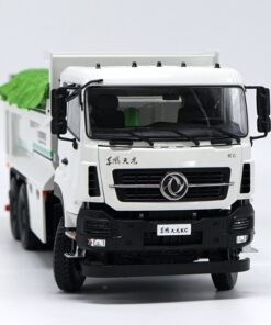 1:24 Dongfeng Tianlong Flagship Dump Truck Diecast Alloy Car Model Metal Collection Gifts Display Souvenir Ornaments