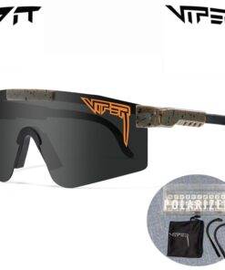 PIT VIPER Cycling Glasses UV400 Outdoor Polarized Sports Eyewear Fashion Bike Bicycle Sunglasses Mtb Goggles with Case