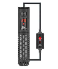 SUNSUN Aquarium Submersible Heater Fish Tank LCD Display Digital Adjustable Water Heating Rod Constant Temperature Control 500W